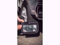 Gatorback Removable Rubber Front Mud Flaps - Stainless Steel Plate