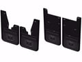 Picture of Truck Hardware Gatorback Gunmetal RAM Head Mud Flaps - Set of 4 - Fits 2019-2026 RAM 2500/3500