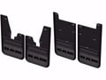 Picture of Truck Hardware Gatorback Gunmetal RAM Text Mud Flaps - Set of 4 - Fits 2019-2026 RAM 2500/3500