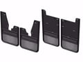 Picture of Truck Hardware Gatorback Gunmetal Plate Mud Flaps - Set of 4 - Fits 2019-2026 RAM 2500/3500