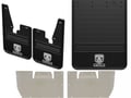 Picture of Truck Hardware Gatorback Black Wrap RAM Head Dually Mud Flaps - Set of 4 - Fits 2010-2026 RAM 3500