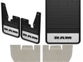 Picture of Truck Hardware Gatorback RAM Text Dually Mud Flaps - Set of 4 - Fits 2010-2026 RAM 3500