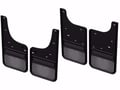 2019 GMC Sierra 1500 Gatorback Gunmetal Finish Plate No-Drill Mud Flaps - Set