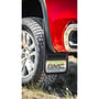 2019 GMC Sierra 1500 Black Letter Logo Gatorback Mud Flaps - Set