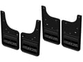 2019 GMC Sierra 1500 Duramax Black Wrap Logo Gatorback Mud Flaps - Set