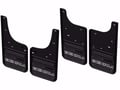 2019 GMC Sierra 1500 Denali Logo With Black Wrap Gatorback Mud Flaps - Set
