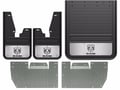 Picture of Truck Hardware Gatorback RAM Head Dually Mud Flaps - Set of 4 - Fits 2010-2026 RAM 3500