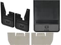 Picture of Truck Hardware Gatorback Gunmetal RAM Head Dually Mud Flaps - Set of 4 - Fits 2010-2026 RAM 3500