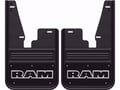 Picture of Truck Hardware Gatorback Black Wrap RAM Text Dually Mud Flaps - Set of 4 - Fits 2010-2026 RAM 3500