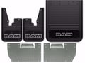 Picture of Truck Hardware Gatorback Black Wrap RAM Text Dually Mud Flaps - Set of 4 - Fits 2010-2026 RAM 3500