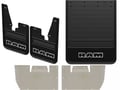 Picture of Truck Hardware Gatorback Black Wrap RAM Text Dually Mud Flaps - Set of 4 - Fits 2010-2026 RAM 3500