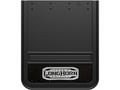 Gatorback 21"x24" Black Wrap Longhorn Logo Dually Mud Flaps