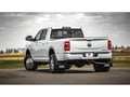 Black Wrap Longhorn Logo Gatorback No-Drill Mud Flaps - Front - With OEM Flares