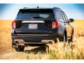 Picture of Truck Hardware Gatorback Black Ford Oval Mud Flaps - Set of 4 - Fits 2020-2026 Ford Explorer
