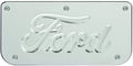 Single Ford Script Plate With Screws For 12" Flap