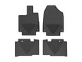 Picture of WeatherTech All-Weather Floor Mats - 1st & 2nd Row - Black