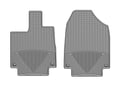 Picture of WeatherTech All-Weather Floor Mats - Grey - Front