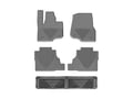 Picture of WeatherTech All-Weather Floor Mats - Complete Set - 1st, 2nd, & 3rd Row - Grey