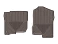 Picture of WeatherTech All-Weather Floor Mats - 1st Row - Driver & Passenger - Cocoa