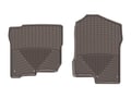 Picture of WeatherTech All-Weather Floor Mats - 1st Row - Driver & Passenger - Cocoa