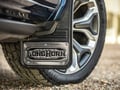 Gatorback RAM Longhorn Logo No Drill Front Mud Flaps - with OEM Fender Flares