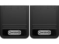 Picture of Truck Hardware Gatorback 21"x24" Dually Black Wrap Longhorn Mud Flaps
