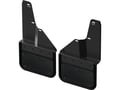 2020 GMC Sierra 2500/3500 HD Black Plate Gatorback Mud Flaps - Front Pair