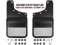 Picture of Truck Hardware Gatorback Anodized AT4X Mud Flaps - Set of 4 - 2024-2026 GMC Sierra 2500/3500HD AT4X