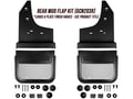 Picture of Truck Hardware Gatorback Gunmetal Bowtie Mud Flaps - Set of 4 - Fits 2020-2026 Chevy Silverado 2500/3500HD