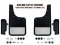 Picture of Truck Hardware Gatorback Black Plate Mud Flaps & Caps - Set of 4 - Fits 2020-2026 GMC Sierra 2500/3500HD