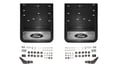 Picture of Truck Hardware Gatorback Black Ford Oval Mud Flaps - Rear Dually Pair - Fits 2023-2026 Ford F-350/F-450