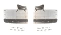 Picture of Truck Hardware Gatorback Black Ford Oval Mud Flaps - Rear Dually Pair - Fits 2023-2026 Ford F-350/F-450