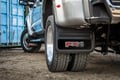 Picture of Truck Hardware Gatorback Black Wrap FX4 Mud Flaps - Rear Dually Pair - Fits 2023-2026 Ford F-350/F-450