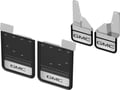 Picture of Truck Hardware Gatorback Black GMC Dually Mud Flaps - Set of 4 - Fits 2020-2026 GMC Sierra 3500HD