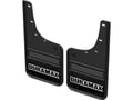 Picture of Truck Hardware Gatorback Black Wrap Duramax Mud Flaps - Front Pair - Fits 2020-2026 Chevy Silverado 2500/3500HD