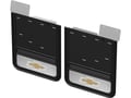 Picture of Truck Hardware Gatorback Gold Bowtie Dually Mud Flaps - Rear Pair - Fits 2020-2026 Chevy Silverado 3500HD