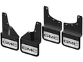 2020 GMC Sierra 2500/3500 HD Black Logo and Bracket Gatorback Mud Flaps - Set