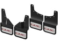 2020 GMC Sierra 2500/3500 HD Red Logo Gatorback Mud Flaps - Set