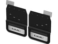 2020 Sierra 3500 HD GMC Black Logo Gatorback Dually Mud Flaps & Brackets - Removable