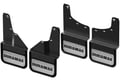2020 GMC Sierra 2500/3500 HD Duramax Logo Black Bracket Gatorback Mud Flaps - Set
