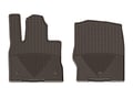 Picture of WeatherTech All-Weather Floor Mats - 1st Row - Driver & Passenger - Cocoa