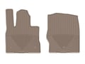 Picture of WeatherTech All-Weather Floor Mats - Tan - Front