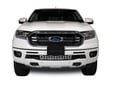 Picture of Putco Bumper Grille Inserts - Ford Ranger w/o adaptive cruise - Hex Shield - Polished SS