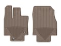 Picture of WeatherTech All-Weather Floor Mats - 1st Row - Driver & Passenger - Tan