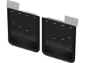 2020 Silverado/Sierra 3500 HD Black Plate Gatorback Dually Mud Flaps And Brackets
