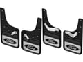 Picture of Truck Hardware Gatorback Black Ford Oval Mud Flaps - Set of 4 - Fits 2021-2026 Ford F-150