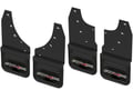 Picture of Truck Hardware Gatorback Black Wrap AT4 Mud Flaps - Set of 4 - Fits 2024-2026 GMC Canyon AT4X AEV