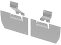 Picture of Truck Hardware Gatorback Mud Flap Brackets - 21" Dually - 2010-2026 RAM 3500