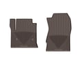 Picture of WeatherTech All-Weather Floor Mats - 1st Row - Driver & Passenger - Cocoa