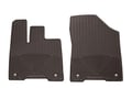 Picture of WeatherTech All-Weather Floor Mats - 1st Row - Driver & Passenger - Cocoa